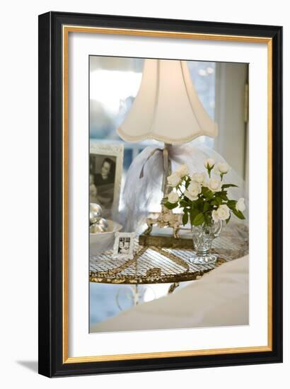 White Roses II-Philip Clayton-thompson-Framed Photographic Print