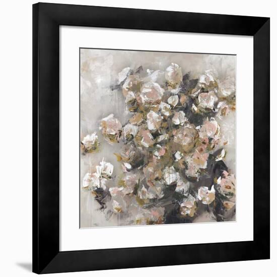 White Roses Were Her Favorite-Macy Cole-Framed Art Print