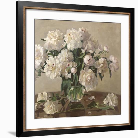 White Roses-Valeriy Chuikov-Framed Giclee Print