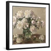 White Roses-Valeriy Chuikov-Framed Giclee Print