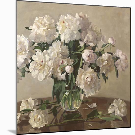 White Roses-Valeriy Chuikov-Mounted Giclee Print