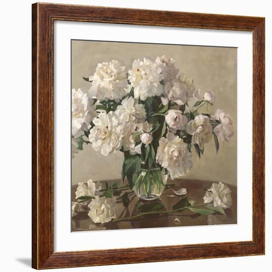 White Roses-Valeriy Chuikov-Framed Giclee Print