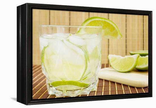 White Rum Cocktail-Amalia Ferreira-Espinoza-Framed Premier Image Canvas