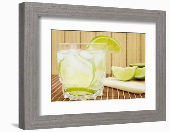 White Rum Cocktail-Amalia Ferreira-Espinoza-Framed Photographic Print