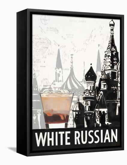 White Russian Destination-Marco Fabiano-Framed Stretched Canvas