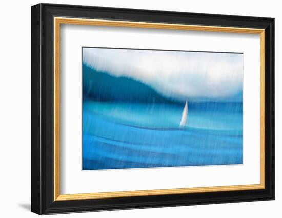 White Sail-Ursula Abresch-Framed Photographic Print