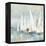 White Sailboats-Allison Pearce-Framed Stretched Canvas