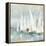 White Sailboats-Allison Pearce-Framed Stretched Canvas