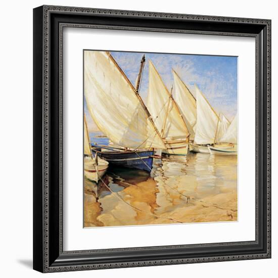 White Sails I-Jaume Laporta-Framed Giclee Print