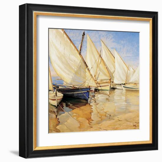 White Sails I-Jaume Laporta-Framed Giclee Print