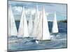 White Sails-Sally Swatland-Mounted Art Print