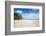 White sand and turquoise water at Laura (Lowrah) beach, Majuro atoll, Majuro, Marshall Islands, Sou-Michael Runkel-Framed Photographic Print