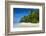 White sand bank in the turquoise waters of the Aitutaki lagoon, Rarotonga and the Cook Islands, Sou-Michael Runkel-Framed Photographic Print