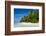 White sand bank in the turquoise waters of the Aitutaki lagoon, Rarotonga and the Cook Islands, Sou-Michael Runkel-Framed Photographic Print