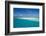 White sand beach and palm fringed beach in Aitutaki lagoon, Rarotonga and the Cook Islands, South P-Michael Runkel-Framed Photographic Print