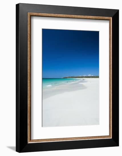White Sand Beach and Turquoise Waters-Michael-Framed Photographic Print