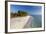 White Sand Beach at Sunset on Sanibel Island, Florida, USA-Chuck Haney-Framed Photographic Print