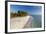 White Sand Beach at Sunset on Sanibel Island, Florida, USA-Chuck Haney-Framed Photographic Print