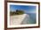 White Sand Beach at Sunset on Sanibel Island, Florida, USA-Chuck Haney-Framed Photographic Print