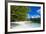 White Sand Beach, Bay De Kanumera, Ile Des Pins, New Caledonia, South Pacific-Michael Runkel-Framed Photographic Print