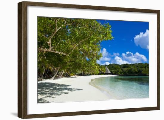 White Sand Beach, Bay De Kanumera, Ile Des Pins, New Caledonia, South Pacific-Michael Runkel-Framed Photographic Print