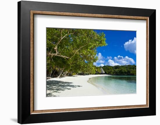 White Sand Beach, Bay De Kanumera, Ile Des Pins, New Caledonia, South Pacific-Michael Runkel-Framed Photographic Print