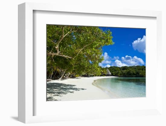 White Sand Beach, Bay De Kanumera, Ile Des Pins, New Caledonia, South Pacific-Michael Runkel-Framed Photographic Print