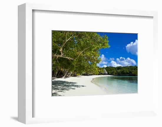 White Sand Beach, Bay De Kanumera, Ile Des Pins, New Caledonia, South Pacific-Michael Runkel-Framed Photographic Print