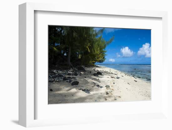 White Sand Beach in Tau Island, Manu'A, American Samoa, South Pacific-Michael Runkel-Framed Photographic Print