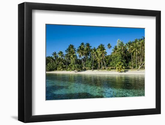 White Sand Beach, Nanuya Lailai Island, Blue Lagoon, Yasawa, Fiji, South Pacific-Michael Runkel-Framed Photographic Print