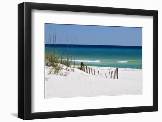 White Sand Beach-Corey Chestnut-Framed Photographic Print