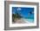 White sand PK-9 beach, Fakarava, Tuamotu archipelago, French Polynesia-Michael Runkel-Framed Photographic Print