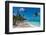 White sand PK-9 beach, Fakarava, Tuamotu archipelago, French Polynesia-Michael Runkel-Framed Photographic Print