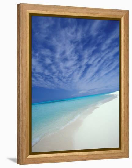 White Sands and Water of Sand Island, Midway Atoll National Wildlife Refuge, Hawaii, USA-Darrell Gulin-Framed Premier Image Canvas