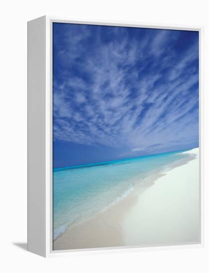 White Sands and Water of Sand Island, Midway Atoll National Wildlife Refuge, Hawaii, USA-Darrell Gulin-Framed Premier Image Canvas