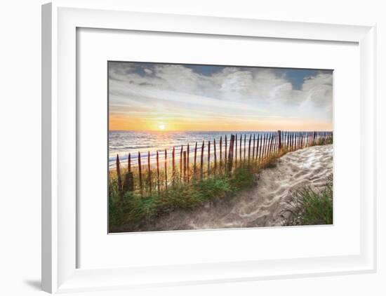 White Sands at Sunset-Celebrate Life Gallery-Framed Giclee Print