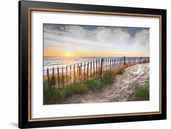 White Sands at Sunset-Celebrate Life Gallery-Framed Giclee Print