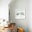 White Sands I-Megan Meagher-Framed Art Print displayed on a wall