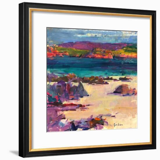 White Sands, Iona, 2011-Peter Graham-Framed Giclee Print