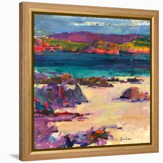 White Sands, Iona, 2011-Peter Graham-Framed Premier Image Canvas