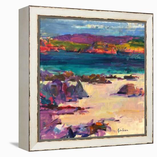 White Sands, Iona, 2011-Peter Graham-Framed Premier Image Canvas