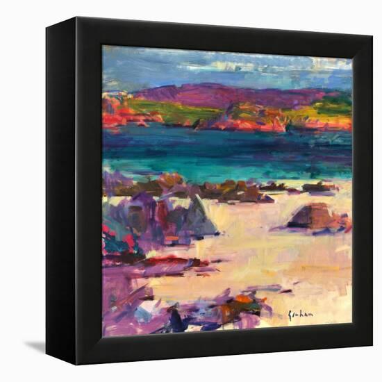 White Sands, Iona, 2011-Peter Graham-Framed Premier Image Canvas
