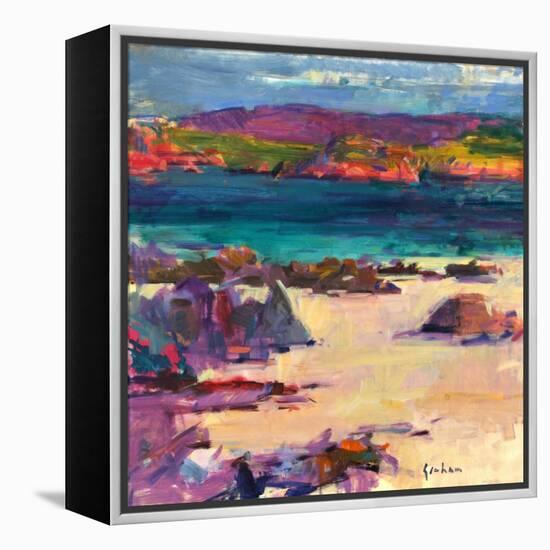 White Sands, Iona, 2011-Peter Graham-Framed Premier Image Canvas