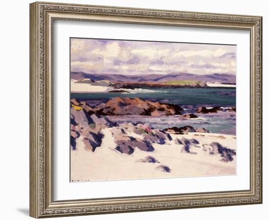 White Sands, Iona-Francis Campbell Boileau Cadell-Framed Giclee Print