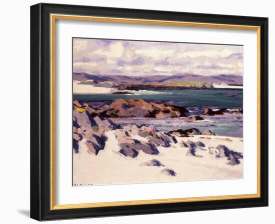 White Sands, Iona-Francis Campbell Boileau Cadell-Framed Giclee Print