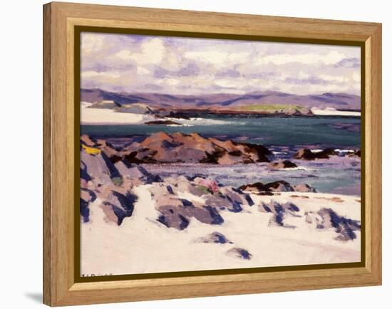White Sands, Iona-Francis Campbell Boileau Cadell-Framed Premier Image Canvas