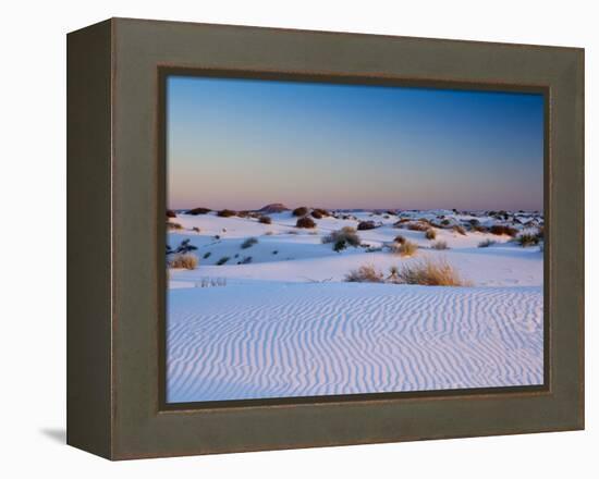 White Sands National Monument, New Mexico, United States of America, North America-Mark Chivers-Framed Premier Image Canvas