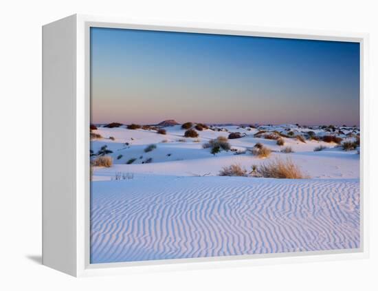 White Sands National Monument, New Mexico, United States of America, North America-Mark Chivers-Framed Premier Image Canvas