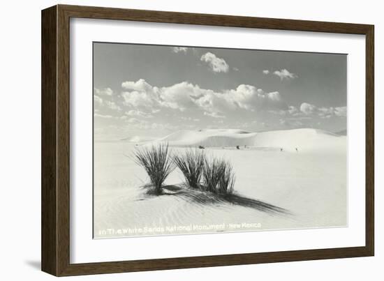 White Sands National Monument, New Mexico-null-Framed Art Print