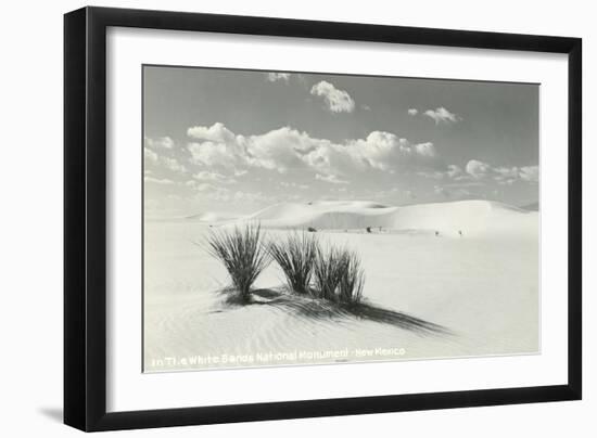 White Sands National Monument, New Mexico-null-Framed Art Print